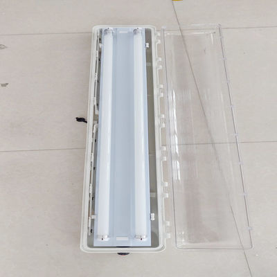 LED Flameproof Tube Explosion Proof Fluorescent Lights ATEX Approved 9W 18W 36W