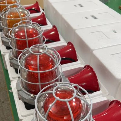 Hazardous Warehouse Explosion Proof Alarm Light 180db 220 Vac 24 Vdc 36 Vdc
